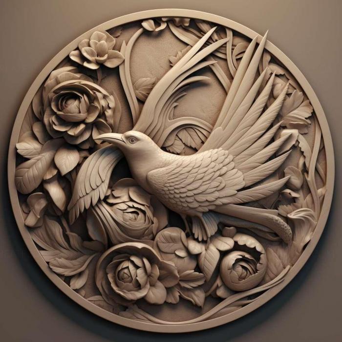 نموذج ثلاثي الأبعاد لآلة CNC 3D Art 